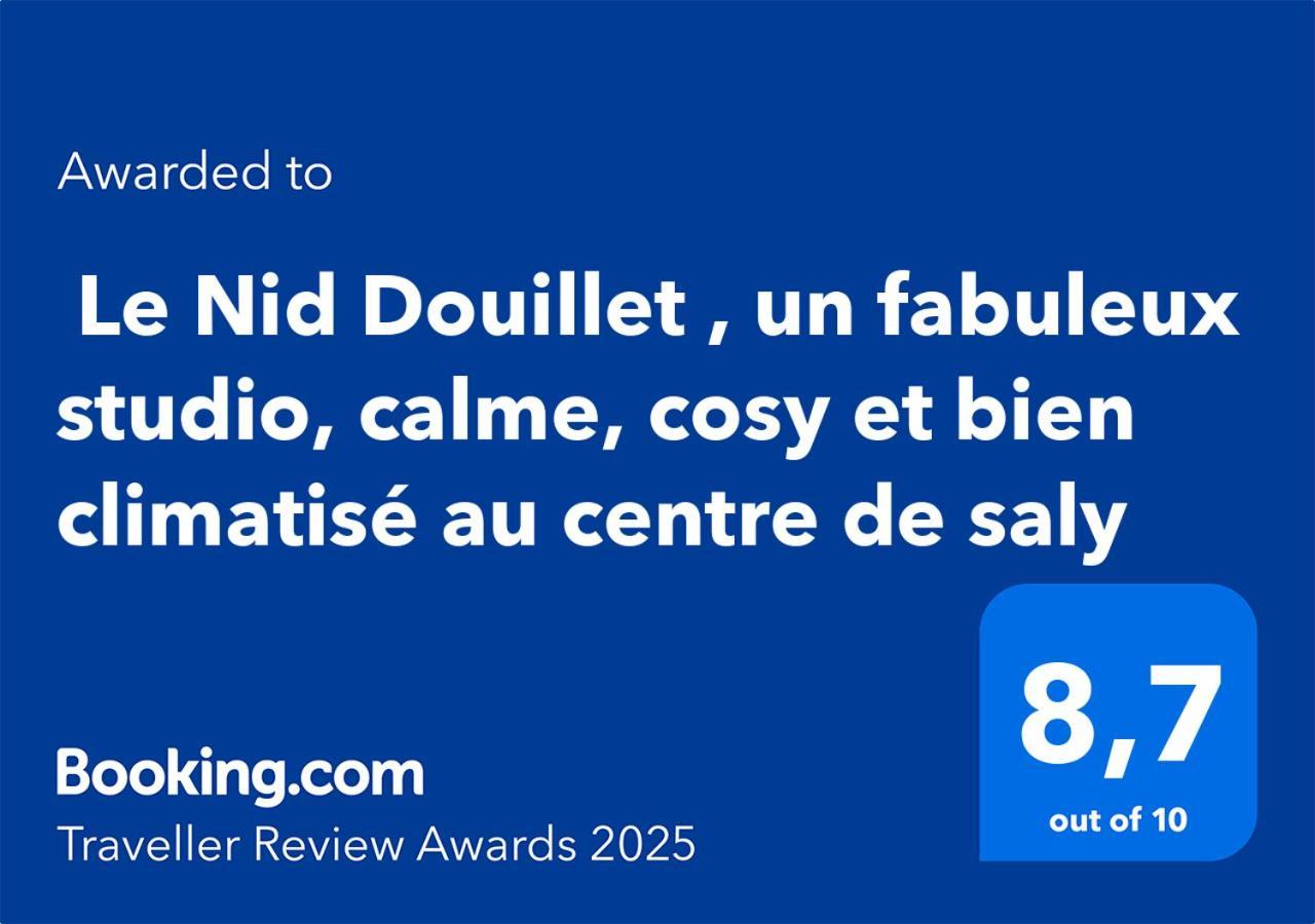 " Le Nid Douillet ", Un Fabuleux Studio, Calme, Cosy Et Bien Climatise Au Centre De Saly Exterior foto